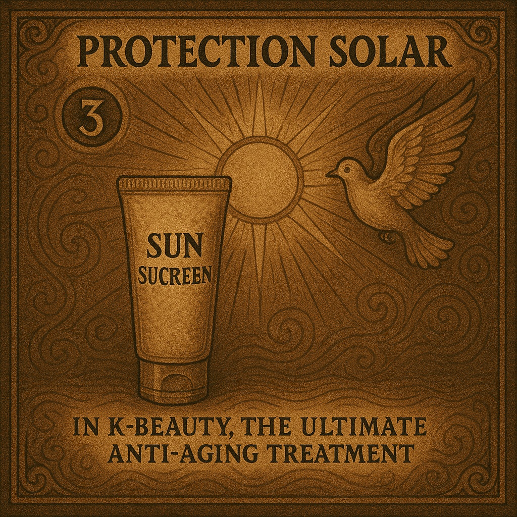 Protección solar coreana para la piel